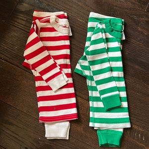Set of 2 Hanna Andersson striped pajamas